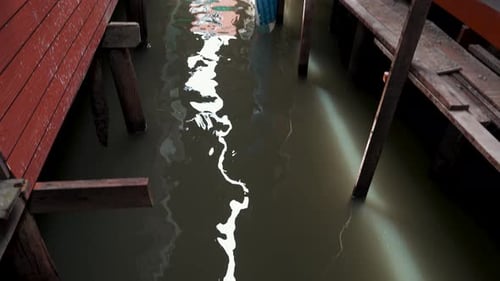 Maritime village in Phang Nga province, Thailand in Ko Panyi