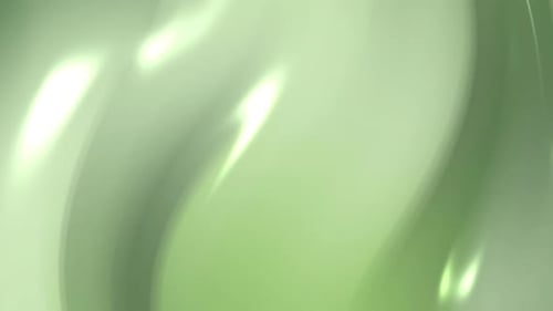 Green Gradient Background Animation Smooth Wave Motion