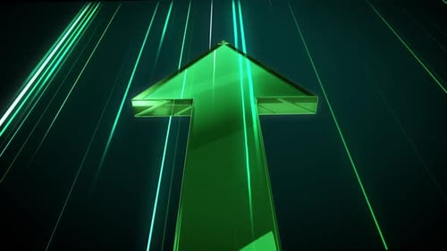 Growth Arrow Index Background