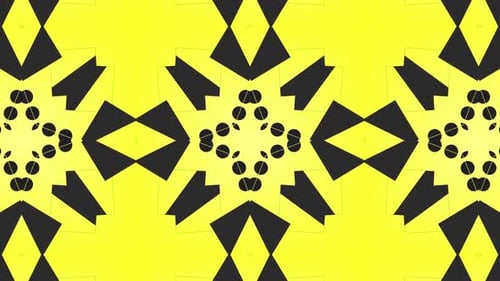 Seamless Abstract Geometric Pattern Animation Loop Background