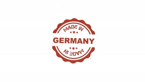 made in germany wooden stamp