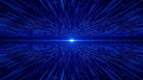 Futuristic Cyber Environment Digital Motion Abstract Matrix Big Data Analytic Artificial Intelligent