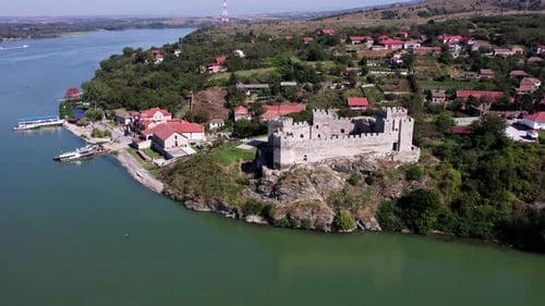 Ram Fortress on the South Side of the Danube River in Serbia