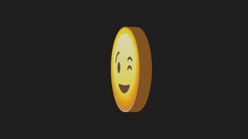 emoticon face 3d motions graphic