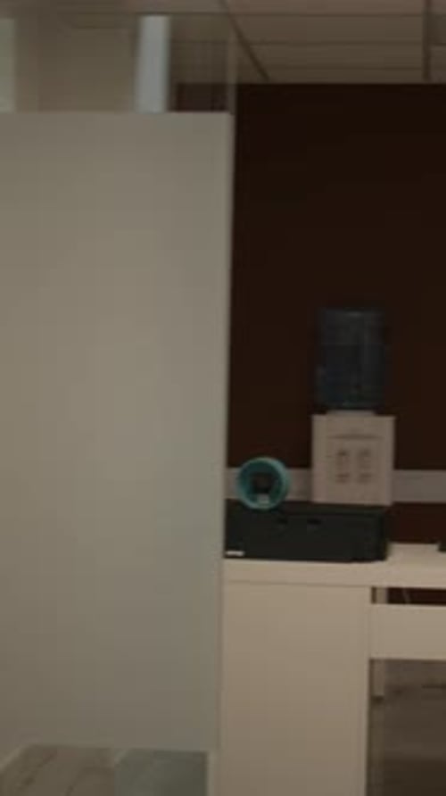 Vertical Video Empty Classy Modern Hotel Lobby