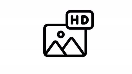 hd line icon animation