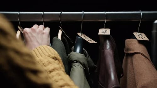 Customer Searching for Black Friday Offers