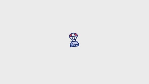 Animiertes Spacecapsule-Symbol