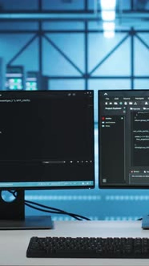 Vertical Video Scripts Running on Desktop PC Monitors Upgrading Servers in Data Center