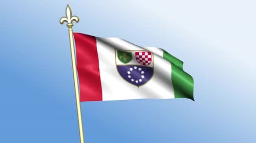 Bosnia And Herze Govina Federation Of Flag