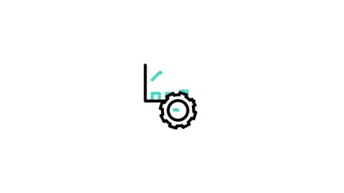 Animiertes Time-to-Market-Symbol