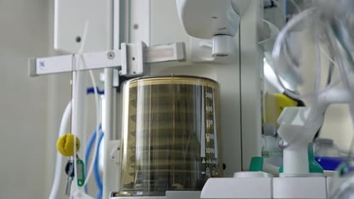 Medical Equipment Detail in Hospital Setting