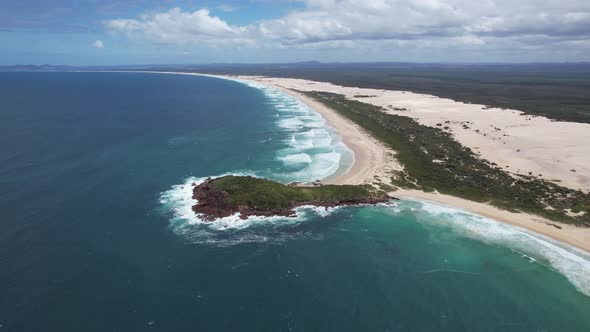 Dark Point Peninsula - Sand Dunes And Aboriginal Site In Myall Lakes ...
