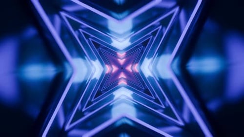 3D-Render-Kaleidoskop, Filmmusik Hintergrund, Endlosschleife