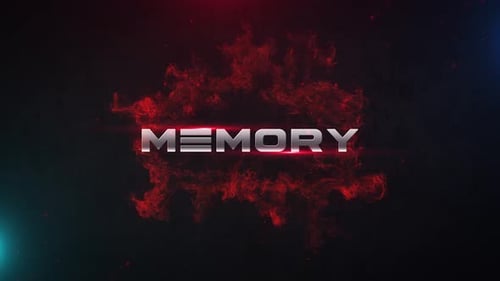 Futuristic Metallic Text Reveal with Energy Burst