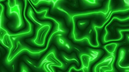 Green abstract liquid background