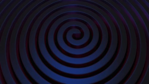 4 K Colored Spiral Background