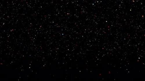 Abstract Falling Particles Loop Background Animation