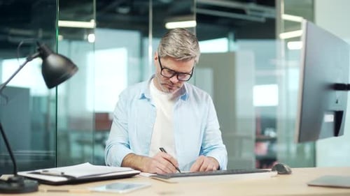 Sadness tired office worker, employee entrepreneur business man without inspiration crumpling piece,