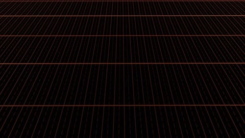 Seamless Loop Geometric Square Shape Black And Dark Red Abstract Background