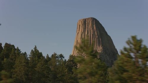 Devils Tower, Wyoming. Weitwinkel