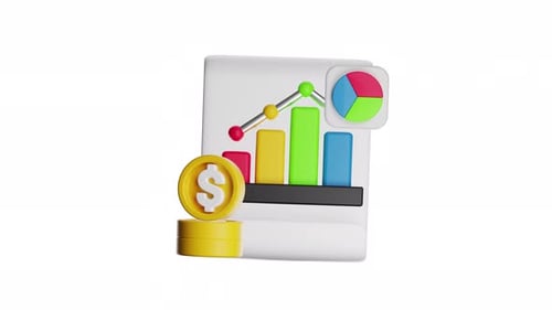 3d Icon Animation Investment Analysis