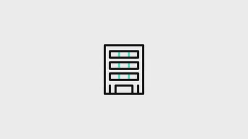 Minimalist Animated Business and Technology Line Icons