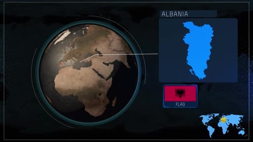 Albania Map