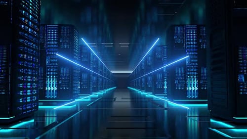 Server And Data Center Room