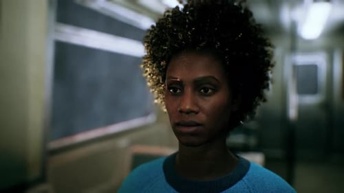 Realistic 3D Rendered Portrait of a Black Woman