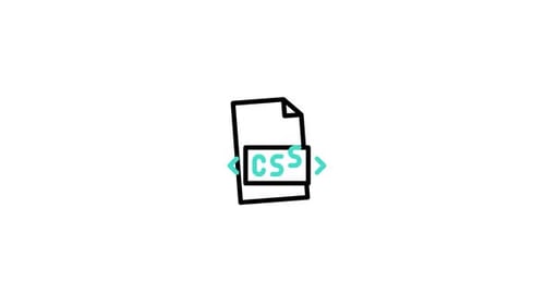 Animiertes CSS-Symbol