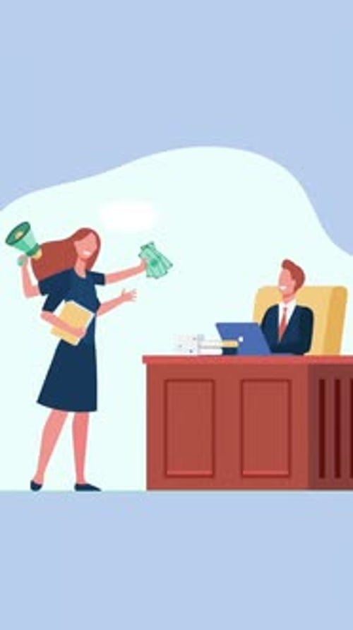 Financial Administration Concept On Vertical