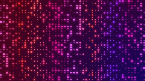 Colorful Dots VJ Loop