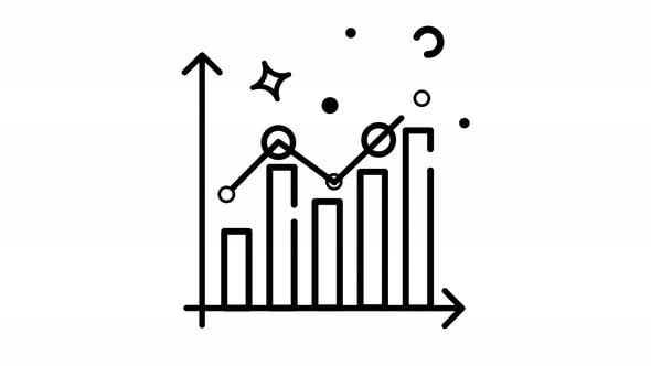 Animated Upward Trend: Growth Chart Illustration, Elements Motion ...