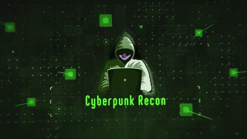 Cyberpunk Recon Words dans le domaine du piratage et de la cybersécurité