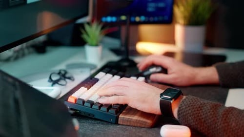 home office interior modern interior computer working