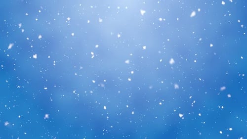Winterschneefall-Hintergrund Loop V2
