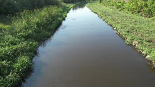 Aerial Shot Creek