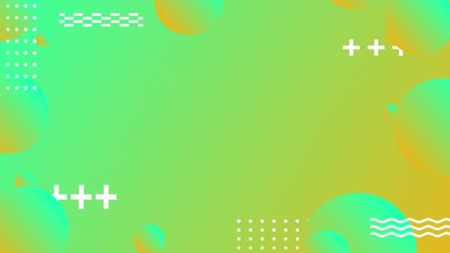 Modern Abstract Geometric Motion Background Loop