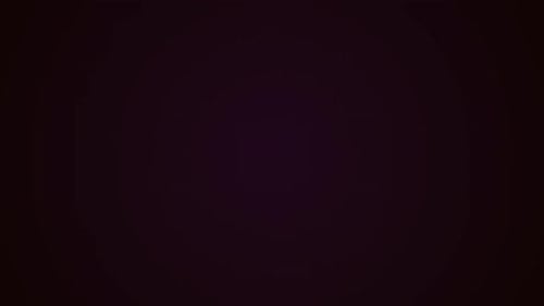 Set of moving swirling looped circles of blue green yellow and purple multicolored lines