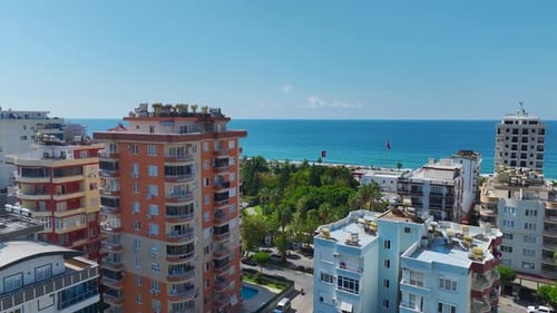 Aerial View Construction Workers Using Their Skills to Push the Project Forward