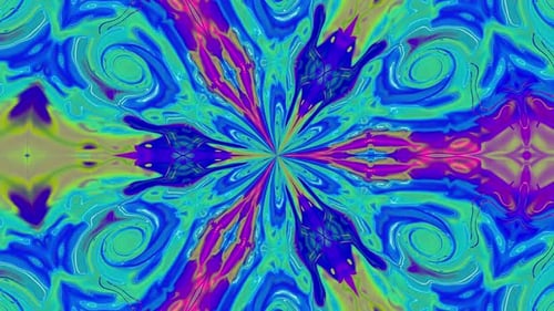 Abstract gradient on a mandala background