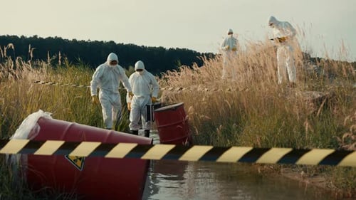 There is an Ongoing Hazardous Material Cleanup Operation Taking Place in Nature Right Now