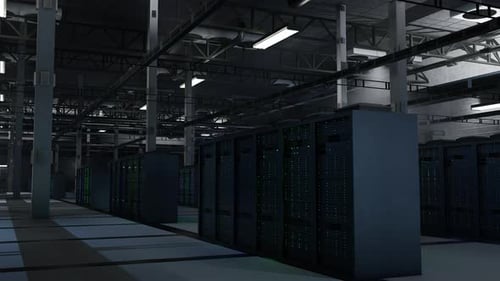 Clusters de servidores que fornecem potência de computação para conjuntos de dados de inteligência artificial