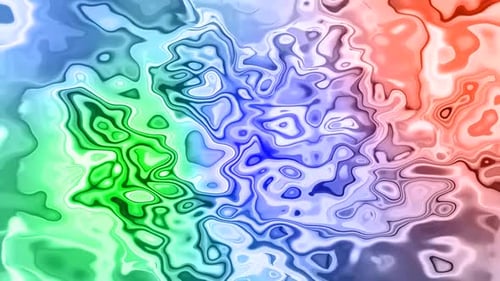 Vibrant Fluid Abstract Motion Background Loop