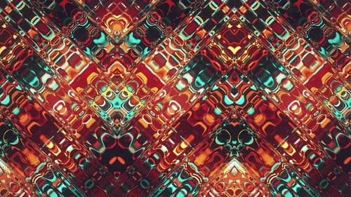 Zigzag brillant multicolore VJ