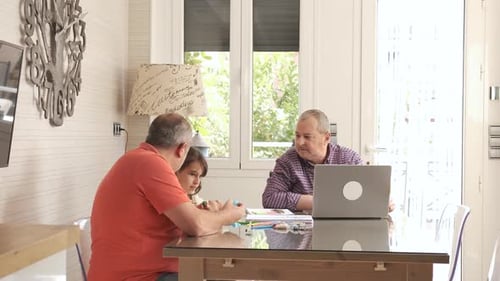 Family Time: Drawing and Technology at Home