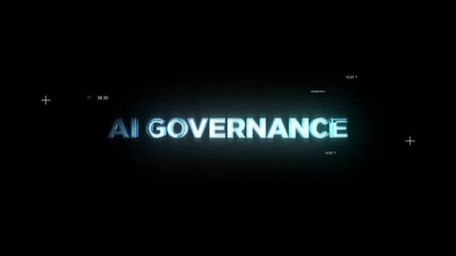 Ai Governance Word Hi Tech Titles