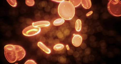 Glowing Microscopic View of Particles Drifting in a Dark Space