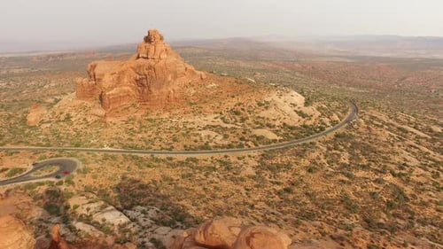 Arches National Park Aerial View America